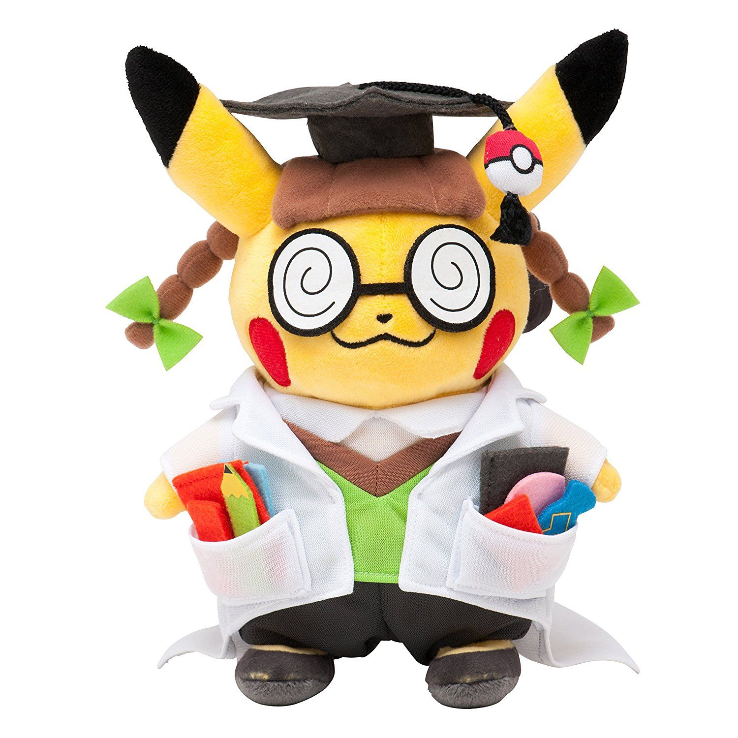 Pikachu Professor Pokemon Center Pl Schtier Limited Edition Mangamaus